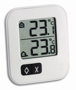 Digitales Min./Max. Thermometer mit Aussensensor MOXX