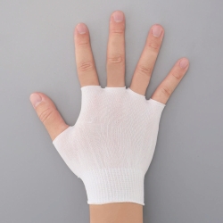 Unterziehhandschuhe Halbfinger, Nylon