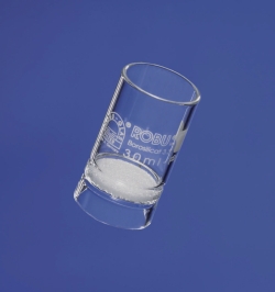 Rohfaser-Tiegel VitraPOR<sup>®</sup>, Borosilikatglas 3.3