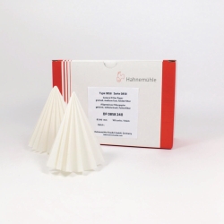Filter Paper, for clarification, folded filters