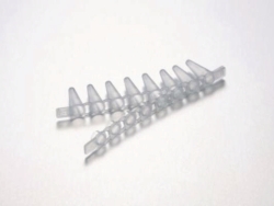 Fast PCR-Tubes 0.1 ml, 8 tube-strips with separate cap strip