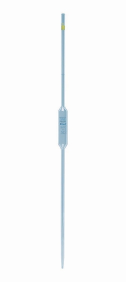 Volumetric pipettes Volac FORTUNA<sup>®</sup>, glass, class AS, 1 mark, blue graduation