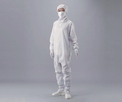 Overall for cleanroom ASPURE, polyester, with hood and mask