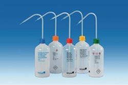 VITsafe™ Safety wash bottles, narrow neck, PP/LDPE