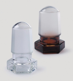 Bouchon creux avec rodage, en verre borosilicaté 3.3