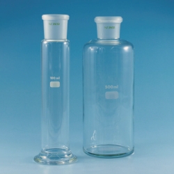 Gaswaschflaschen-Unterteile, Borosilikatglas 3.3