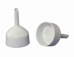Buchner funnels, porcelain