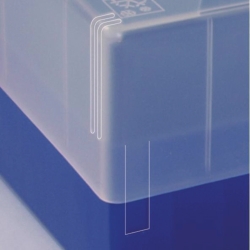 Cryogenic boxes, slip lid with adaptable height, PP, 133 x 133, set