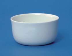 Incinerating dishes, porcelain