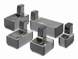 Thermostats à circulation de chaleur avec bain en acier inoxydable série Optima™ T100-ST