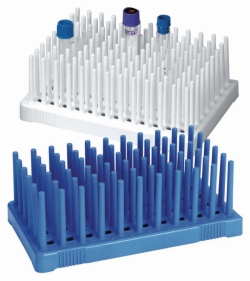 Tube standing and draining racks, PP