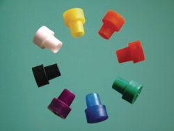 Closing caps for 3 and 5 mm NMR and EPR tubes