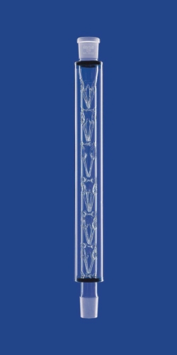 Kolonnen nach Vigreux, mit aufgeschobenem Glasmantel, DURAN<sup>®</sup>-Rohr